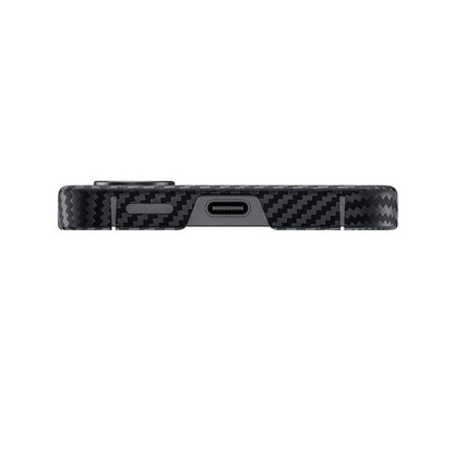 Galaxy S25 Kılıf M-safe Özellikli Karbon Fiber Benks Essential ArmorAir 600D Kevlar Kapak