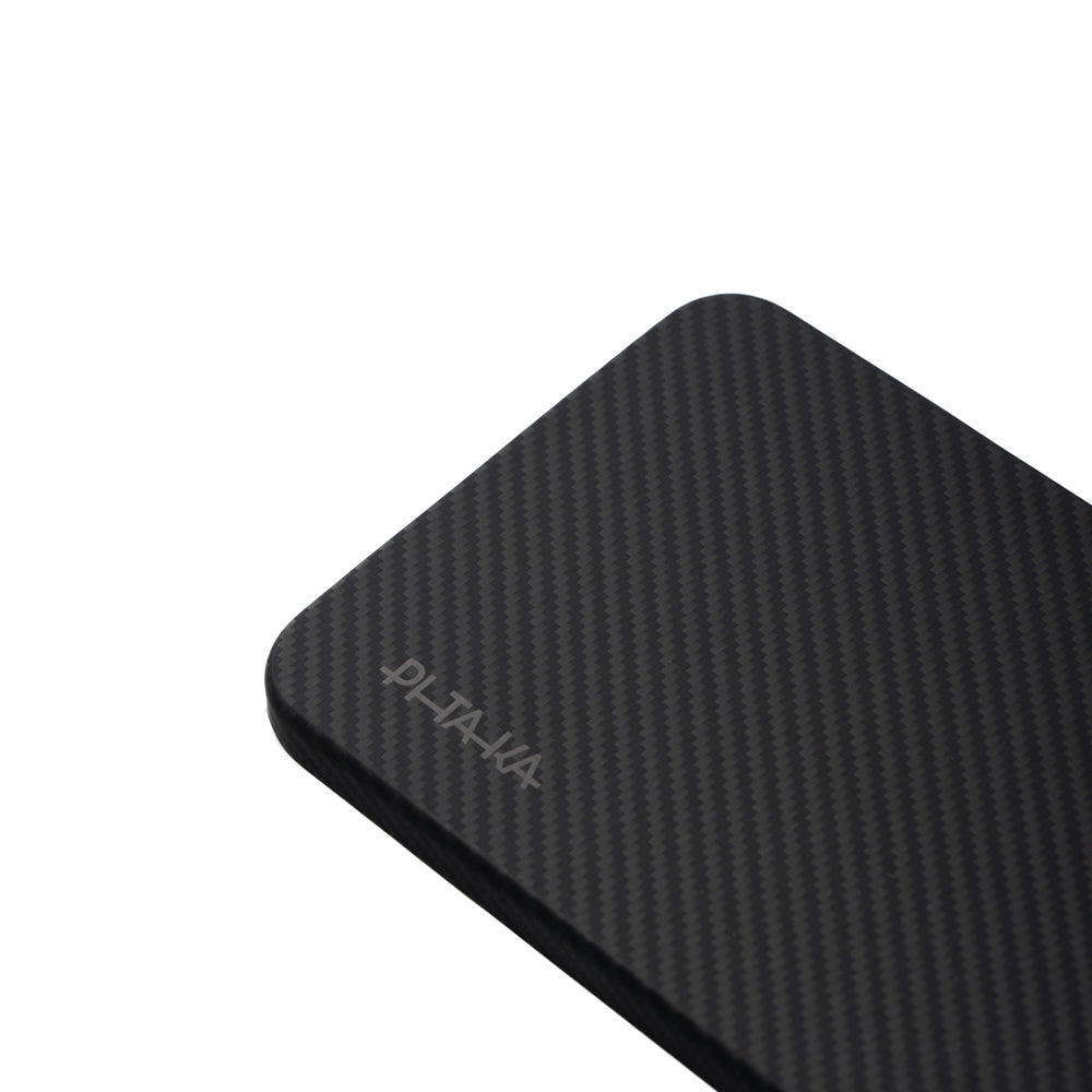 Galaxy S25 Kılıf M-safe Şarj Özellikli 600D Aramid Fiber Pitaka Ultra-Slim Classic Serisi Black-Grey Twill Kapak