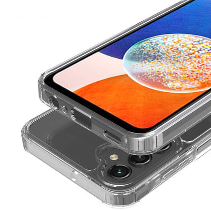 Galaxy S25 Kılıf M-safe Şarj Özellikli Şeffaf Sert PC Zore Embos Kapak