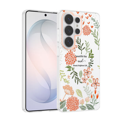Galaxy S25 Ultra Kılıf Kamera Korumalı Desenli Zore Klip Kapak