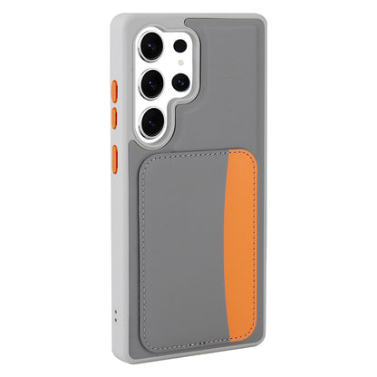 Galaxy S25 Ultra Kılıf Kartlıklı Zore X-Kart Silikon Kapak