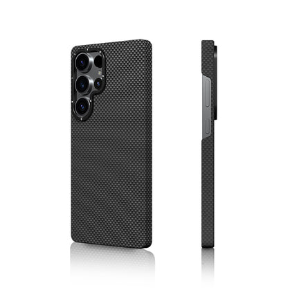 Galaxy S25 Ultra Kılıf M-safe Şarj Özellikli Aramid Fiber Youngkit 1500D Extreme Wing Serisi Kapak