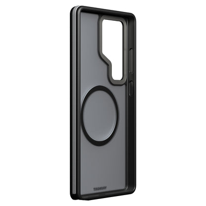 Galaxy S25 Ultra Kılıf M-safe Şarj Özellikli Youngkit Rock Sand Serisi Kapak