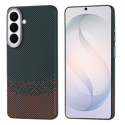 Galaxy S26 Kılıf M-safe Şarj Özellikli Karbon Fiber Görünümlü Zore Nekst Kapak