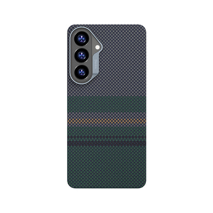 Galaxy S26 Plus Kılıf M-safe Şarj Özellikli Karbon Fiber Tasarımlı Benks Aurora ArmorAir Kevlar Kapak
