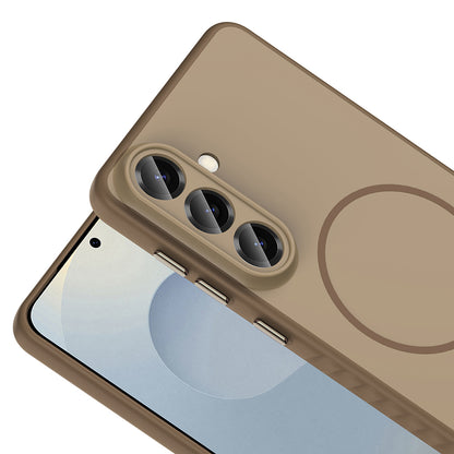 Galaxy S26 Plus Kılıf M-safe Şarj Özellikli Zore Tea Kapak