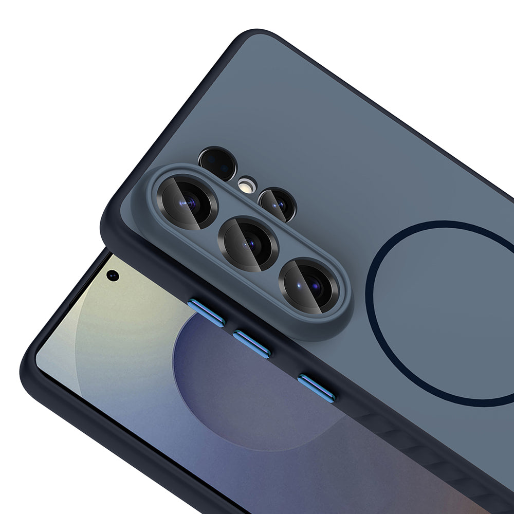 Galaxy S26 Ultra Kılıf M-safe Şarj Özellikli Zore Tea Kapak