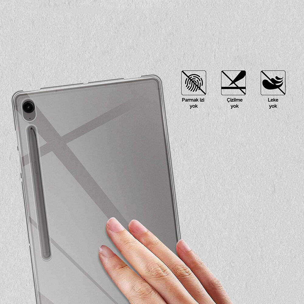 Galaxy Tab S10 Lite Kılıf Zore Tablet Süper Silikon Kapak