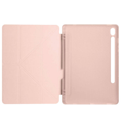 Galaxy Tab S10 Lite Kılıf Zore Tri Folding Kalem Bölmeli Standlı Kılıf