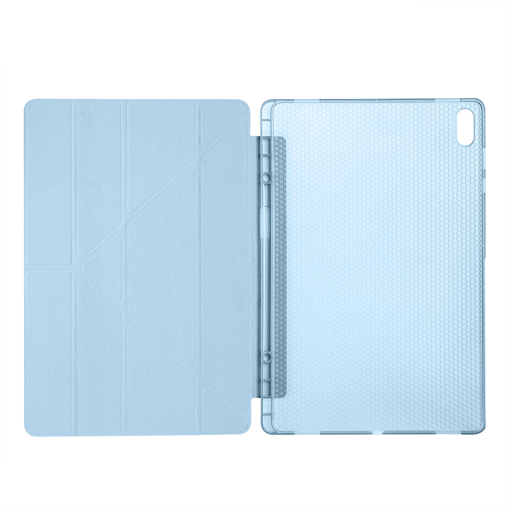 Galaxy Tab S11 Ultra Kılıf Zore Tri Folding Kalem Bölmeli Standlı Kılıf