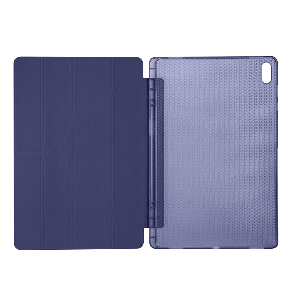 Galaxy Tab S11 Ultra Kılıf Zore Tri Folding Kalem Bölmeli Standlı Kılıf