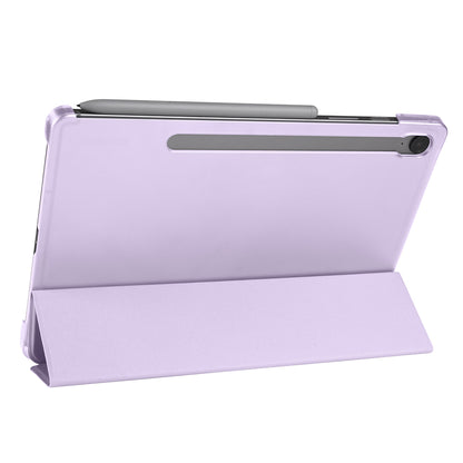 Galaxy Tab S9 FE Zore Smart Cover Kalem Bölmeli Standlı 1-1 Kılıf