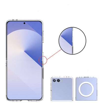 Galaxy Z Flip 7 Kılıf Kamera Korumalı M-safe Sert PC Zore Porto Kapak