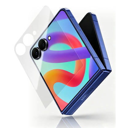 Galaxy Z Flip 7 Mohseven Sapphire Coating 2.5D HD Temperli Cam Ekran Koruyucu