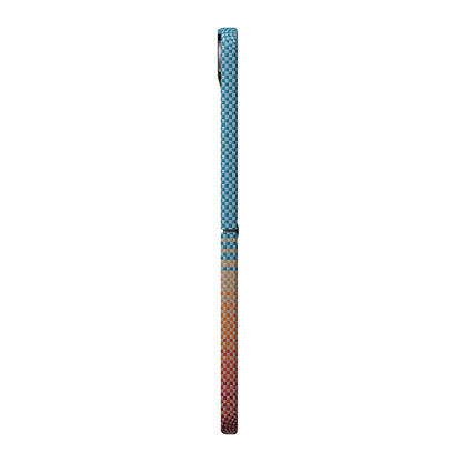 Galaxy Z Flip 8 Kılıf M-safe Şarj Özellikli Aramid Karbon Fiber Pitaka Sunset 2.0 California Dream Serisi Kapak