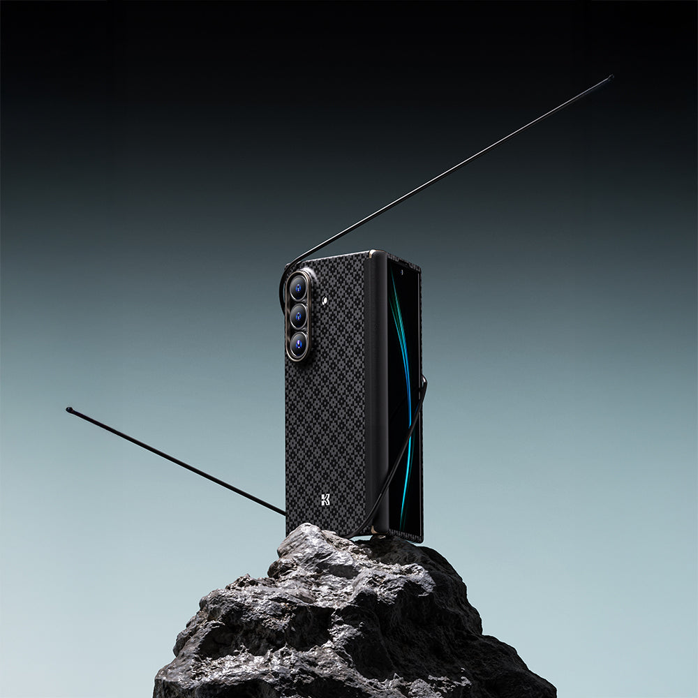 Galaxy Z Fold 7 Benks ArmorAir ArmorGrid Grand Combo Üçlü Aksesuar Seti (Ön Arka Kevlar Kapak + Ekran Koruyucu)