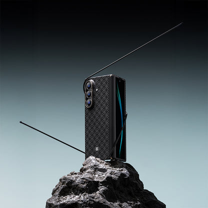 Galaxy Z Fold 7 Benks ArmorAir ArmorGrid Grand Combo Üçlü Aksesuar Seti (Ön Arka Kevlar Kapak + Ekran Koruyucu)