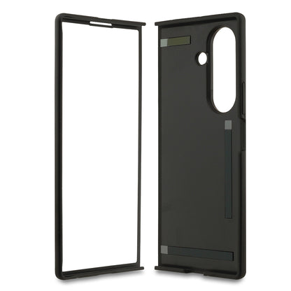 Galaxy Z Fold 7 Kılıf Guess Orjinal Lisanslı 4G Büyük Metal Logolu Glitter Kapak