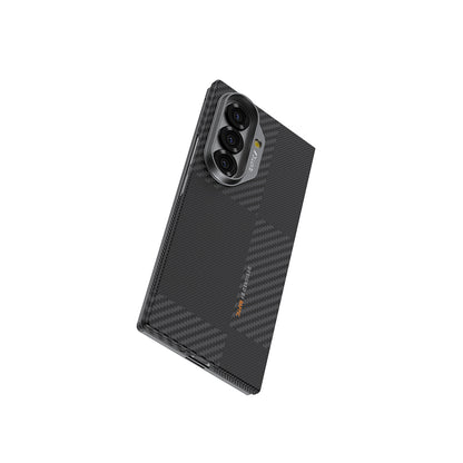 Galaxy Z Fold 7 Kılıf M-safe Şarj Özellikli 600D Metal Kamera Çerçeveli Raptic Aramid Fiber Geotik Serisi Kapak