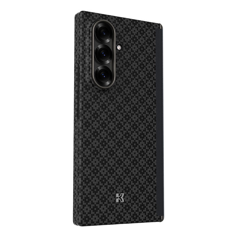 Galaxy Z Fold 7 Kılıf M-Safe Şarj Özellikli Benks ArmorAir ArmorGrid Serisi Kevlar Kapak