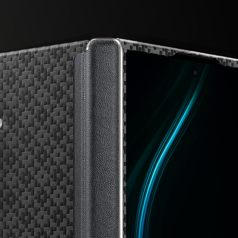 Galaxy Z Fold 7 Kılıf M-Safe Şarj Özellikli Benks ArmorAir ArmorGrid Serisi Kevlar Kapak