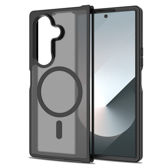 Galaxy Z Fold 7 Kılıf M-Safe Şarj Özellikli Kamera Korumalı Zore Lunex Kapak