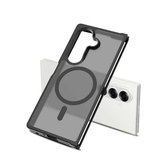 Galaxy Z Fold 7 Kılıf M-Safe Şarj Özellikli Kamera Korumalı Zore Lunex Kapak