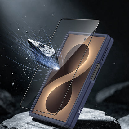 Galaxy Z Fold 8 Benks ArmorPro ArmorGrid Grand Combo Üçlü Aksesuar Seti (Ön Arka Kevlar Karbon Kapak + Ekran Koruyucu)