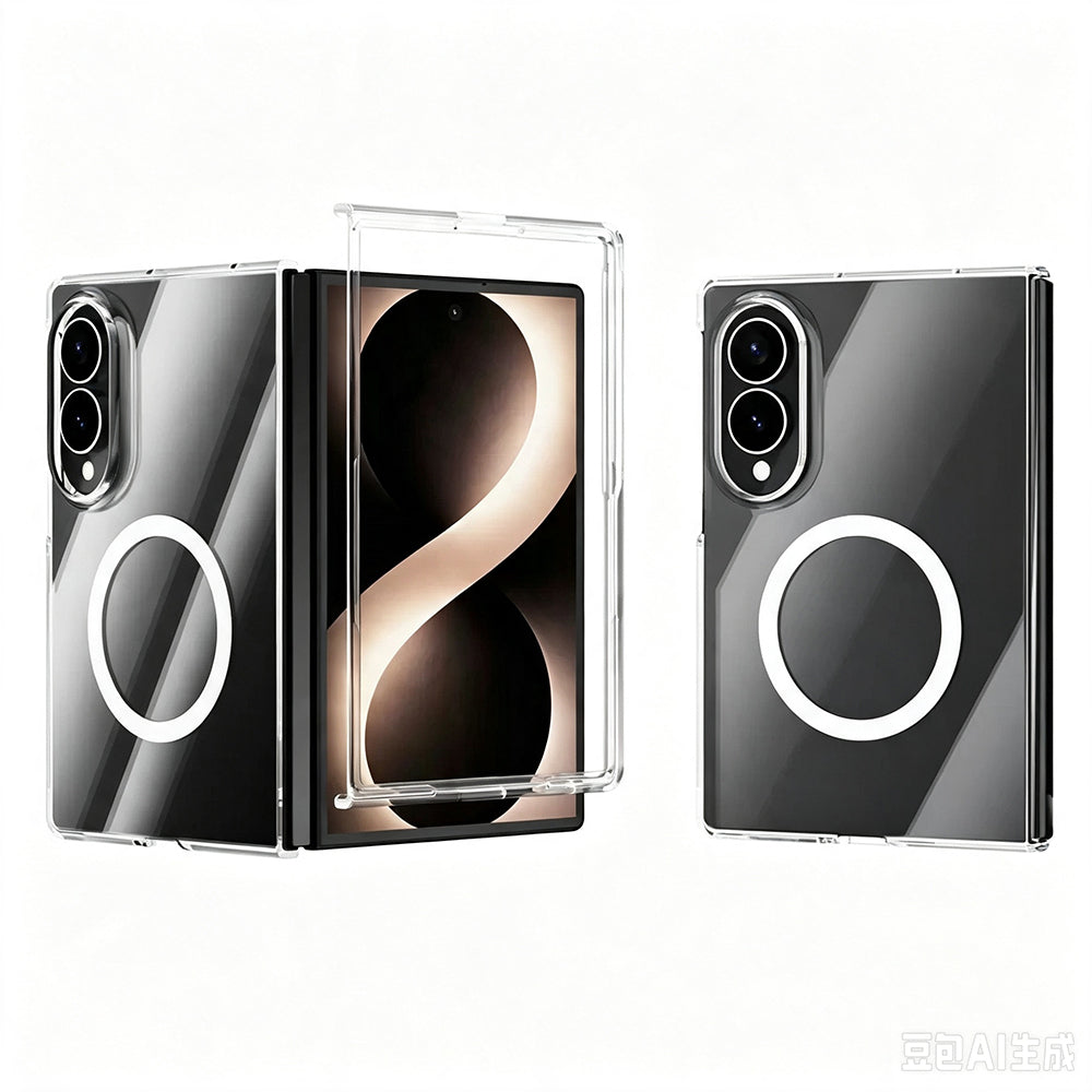 Galaxy Z Fold 8 Kılıf Kamera Korumalı M-safe Sert PC Zore Porto Kapak