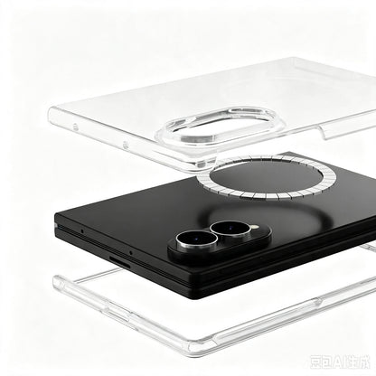 Galaxy Z Fold 8 Kılıf Kamera Korumalı M-safe Sert PC Zore Porto Kapak