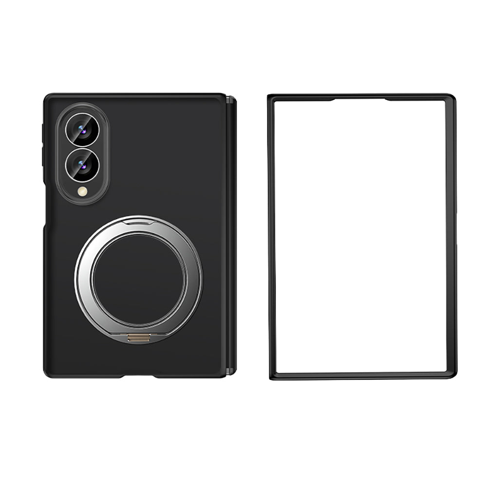 Galaxy Z Fold 8 Kılıf M-safe Şarj Özellikli Arkası Mat Sert PC Wlons Vena Standlı Kapak