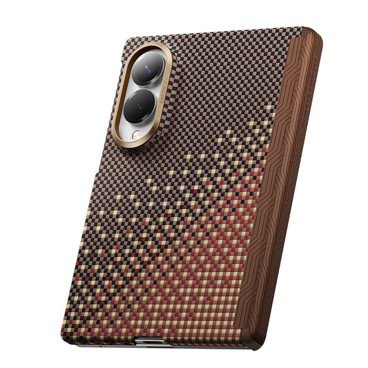 Galaxy Z Fold 8 Kılıf M-safe Şarj Özellikli Raptic Aramid SkinPro Serenity Serisi Kapak
