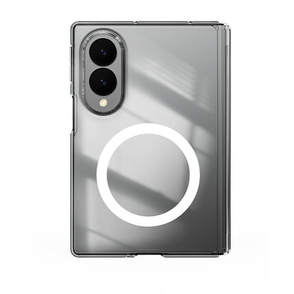 Galaxy Z Fold 8 Kılıf M-safe Şarj Özellikli Transparan Sert PC Wlons Pita Kapak