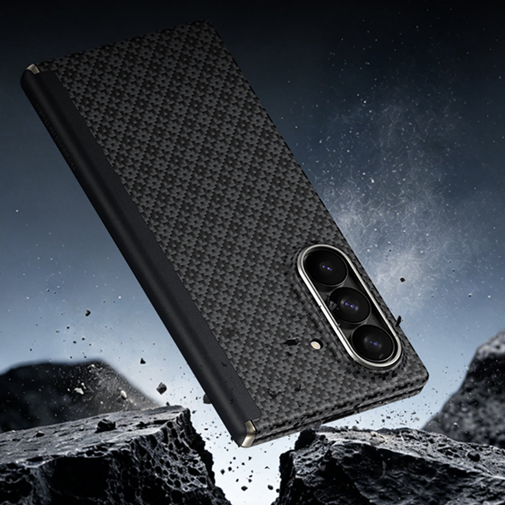 Galaxy Z Fold 8 Ultra Benks ArmorAir ArmorGrid Grand Combo Üçlü Aksesuar Seti (Ön Arka Kevlar Karbon Kapak + Ekran Koruyucu)