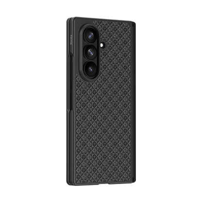 Galaxy Z Fold 8 Ultra Benks ArmorPro ArmorGrid Grand Combo Üçlü Aksesuar Seti (Ön Arka Kevlar Karbon Kapak + Ekran Koruyucu)
