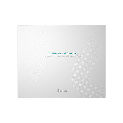 Galaxy Z Fold 8 Ultra Benks Crystal Grand Combo Üçlü Aksesuar Seti (Ön Arka Şeffaf Kapak + Ekran Koruyucu)
