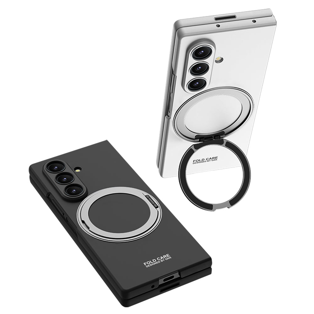 Galaxy Z Fold 8 Ultra Kılıf M-safe Şarj Özellikli Zore Kıpta Yüzüklü Kamera Korumalı Kapak