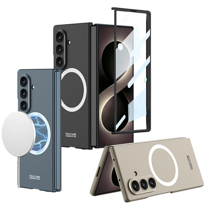 Galaxy Z Fold 8 Ultra Kılıf Wireless Şarj Özellikli Zore Kıpta M-safe Kapak