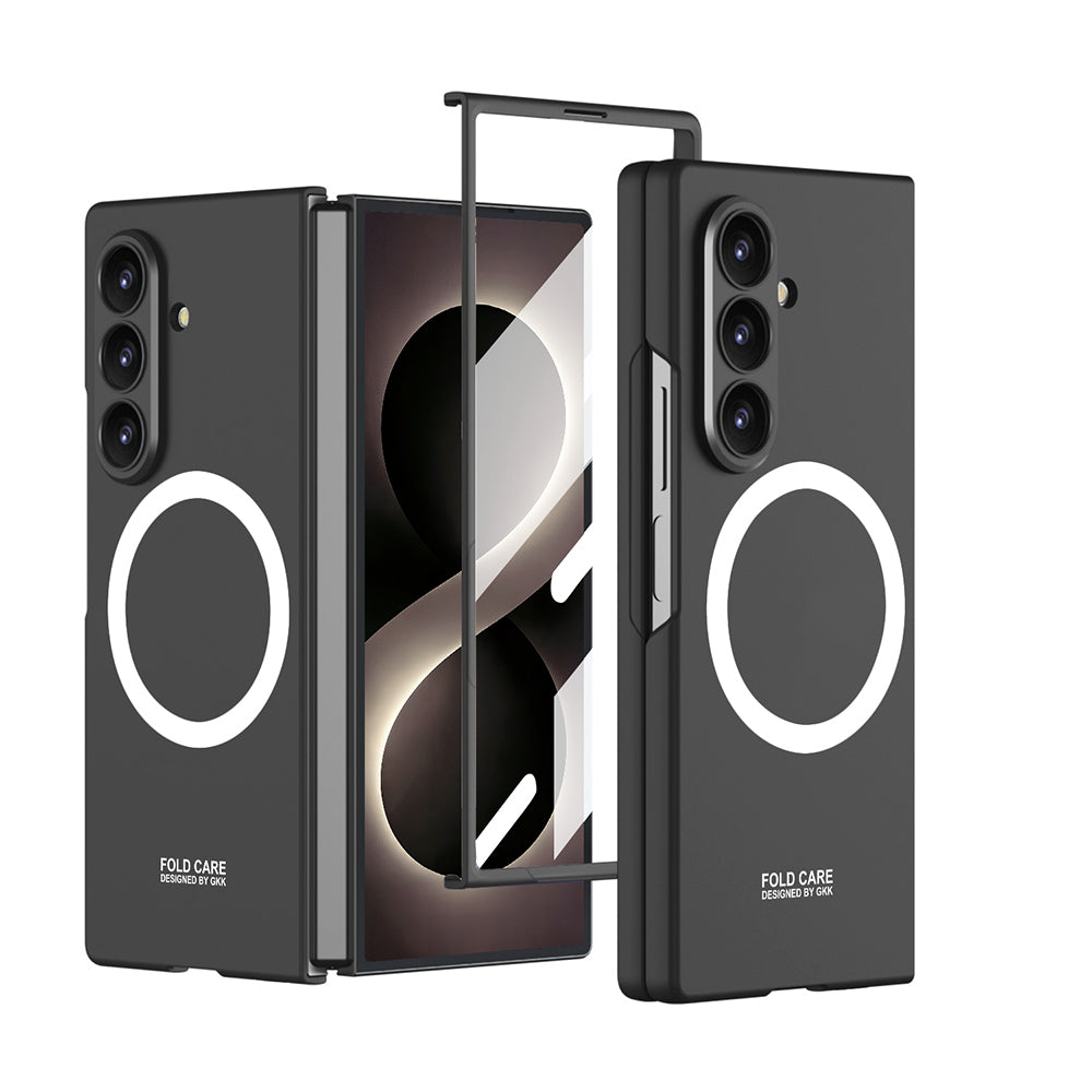 Galaxy Z Fold 8 Ultra Kılıf Wireless Şarj Özellikli Zore Kıpta M-safe Kapak