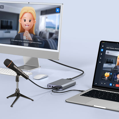 Go Des GD-6908 HDTV Ses ve Video Adaptörü USB-A/Hdmi/3.5mm/4K Ultra HD 60hz