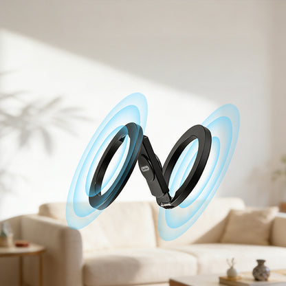 Go Des GD-G067 Ayarlanabilir Katlanabilir Stres Çarkı Tasarımlı Magnetik Telefon Standı