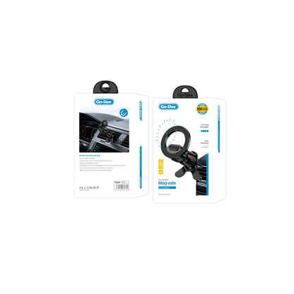 Go Des GD-HD325 M-safe Magnetik 360 Derece Dönebilen Havalandırma Tasarımlı Telefon Tutucu