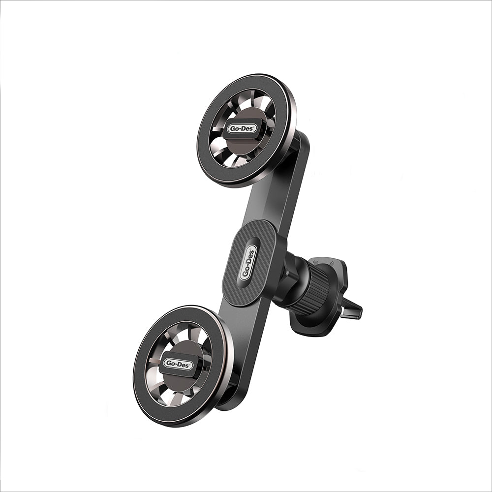 Go Des GD-HD365 Havalandırma Tasarım 2in1 Magnetik Araç Telefon Tutucu