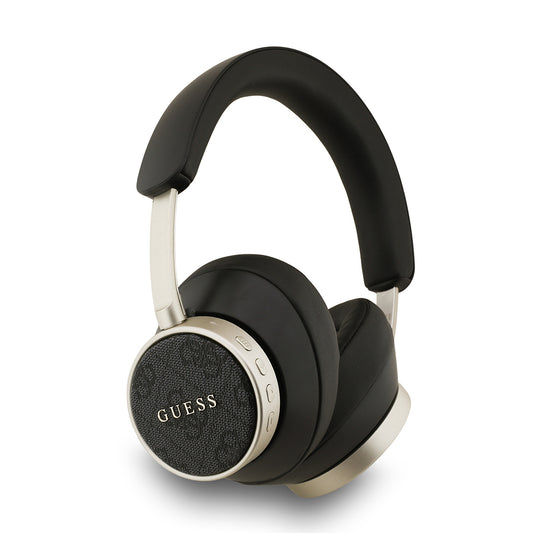 Guess Orjinal Lisanslı Ayarlanabilir 4G Desenli Metal Klasik Logolu Kulak Üstü Bluetooth Kulaklık