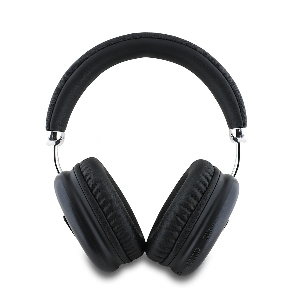 Guess Orjinal Lisanslı PU Üçgen Logolu Kulak Üstü Bluetooth Kulaklık