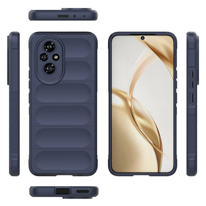 Honor 200 Pro Kılıf Esnek TPU Oyuklu Arka Yüzey Tasarımlı Zore Etnik Silikon Kapak