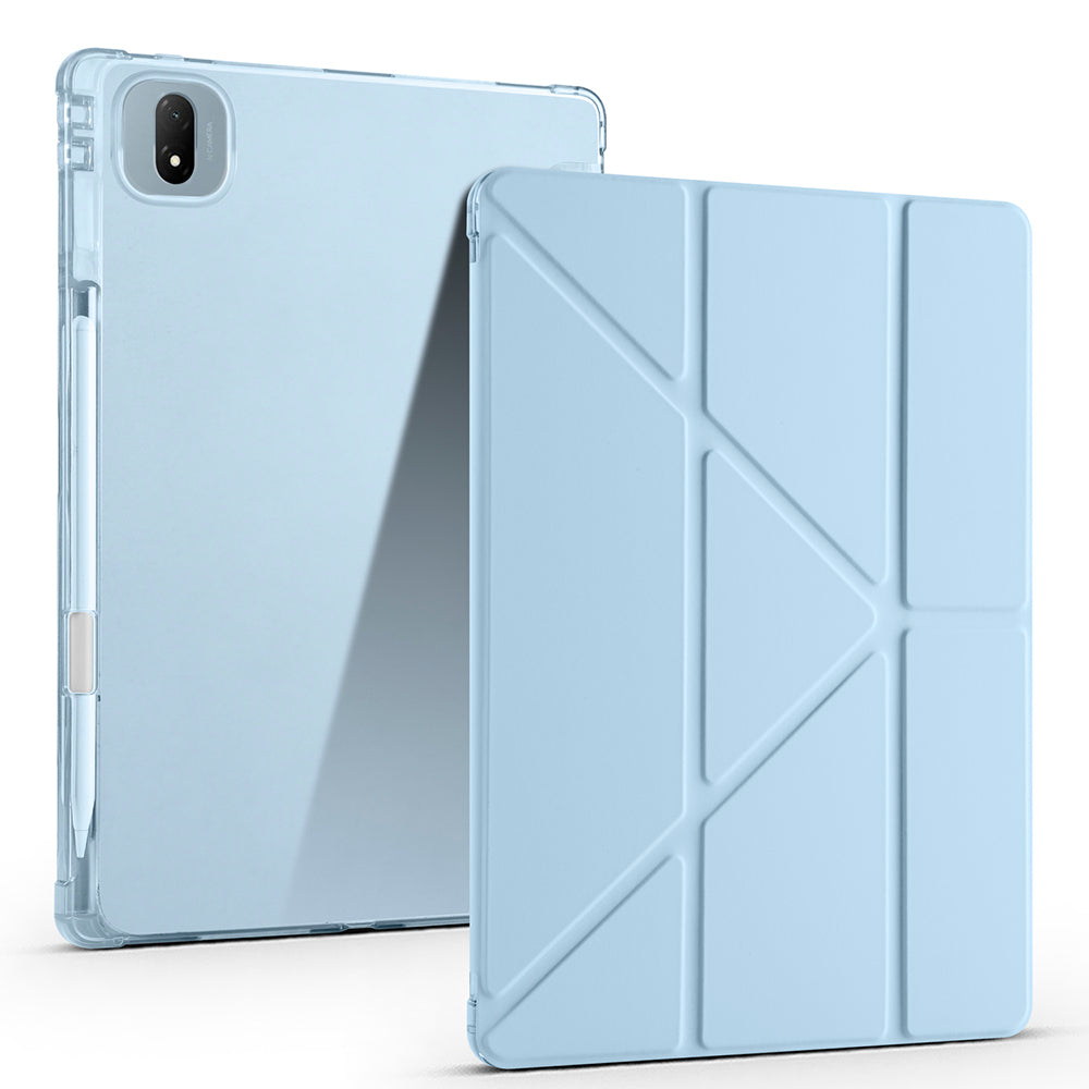 Honor MagicPad 2 Kılıf Zore Tri Folding Kalem Bölmeli Standlı Kılıf