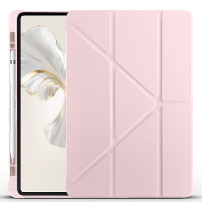 Honor Pad 9 Kılıf Zore Tri Folding Kalem Bölmeli Standlı Kılıf