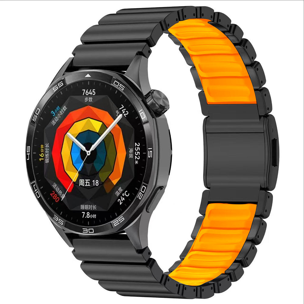 Huawei GT 5 Pro 46mm Zore KRD-151 22mm Metal Silikon Kordon