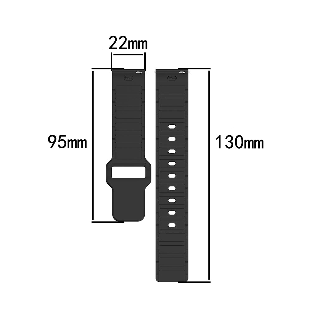 Huawei GT2 46mm Zore KRD-132 22mm Silikon Kordon Strap Kayış